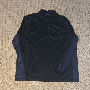NWOT Huk Black and Navy Long Sleeve Pullover